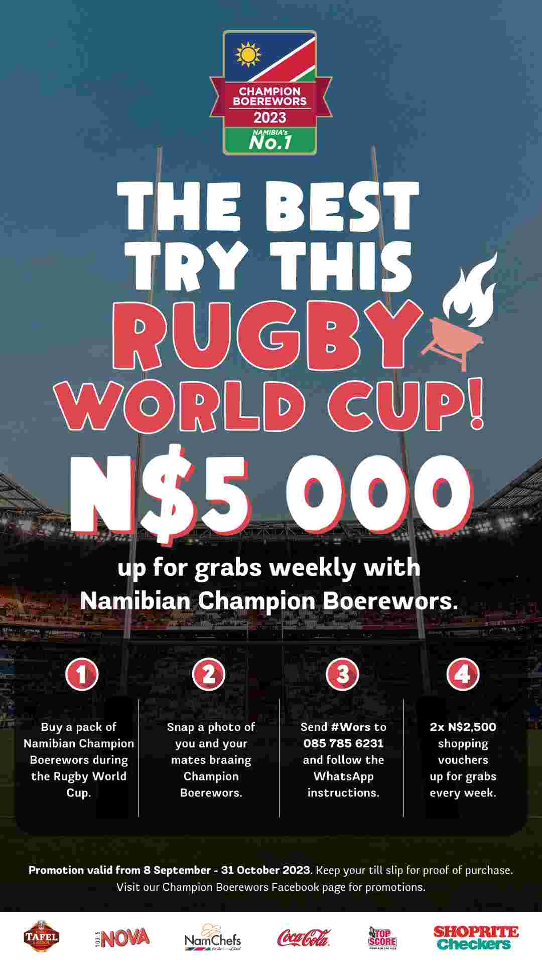 Shoprite/Checkers (Rugby World Cup Boerewors)