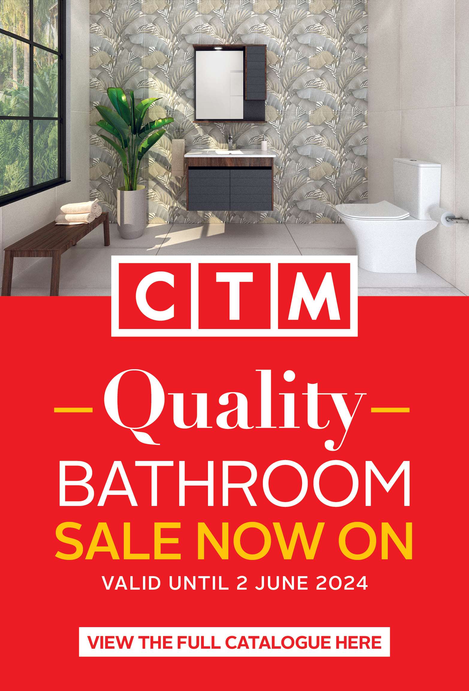 CTM web banner (Bathroom Sale)