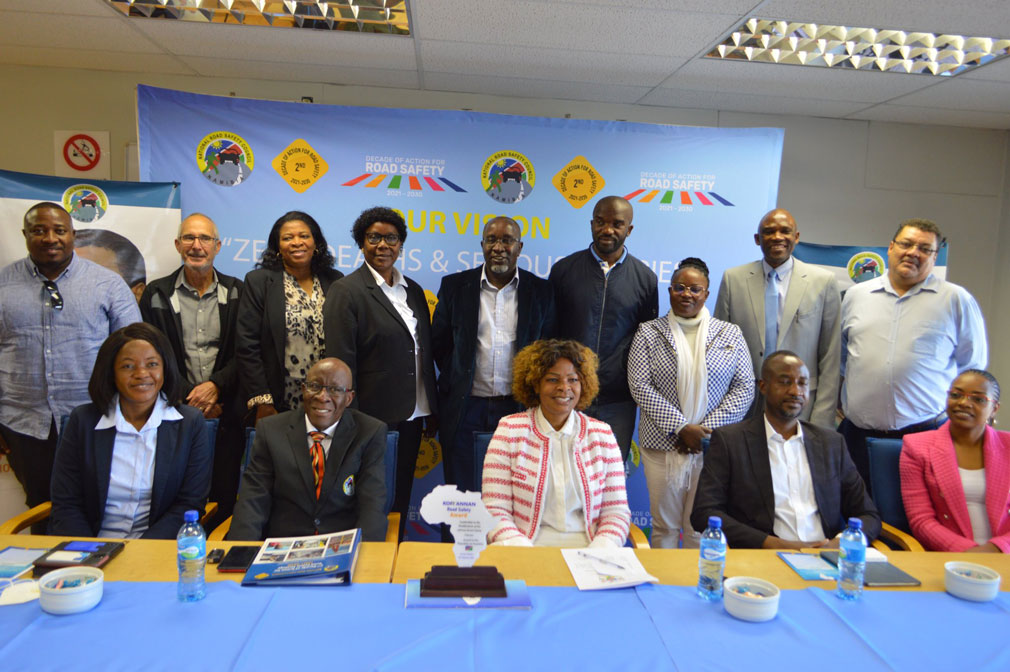 NRSC Namibia receives the Kofi Annan Road Safety Leadership Award