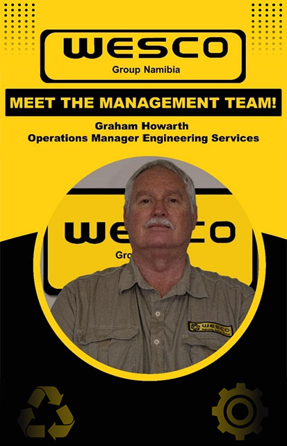 WESCO Operations Manager: Engineering Services Graham Howarth